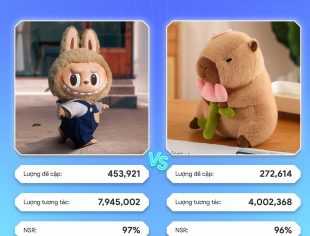 Trào lưu Labubu vs Capybara dưới góc nhìn Social Listening